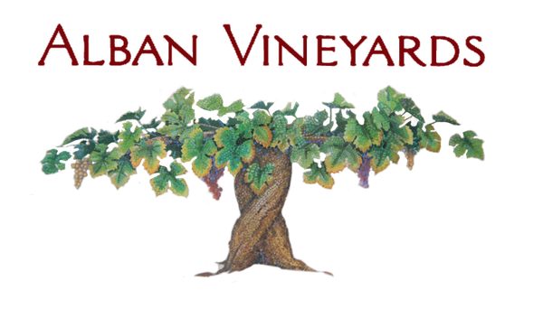 Alban Vineyards logo