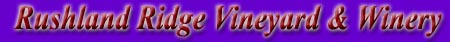 Rushland Ridge Vineyards & Winery logo