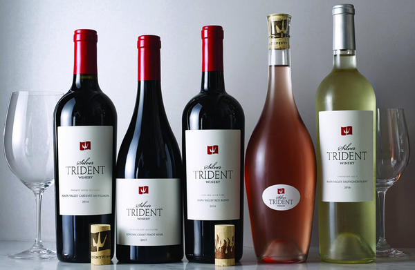 Silver Trident Winery logo